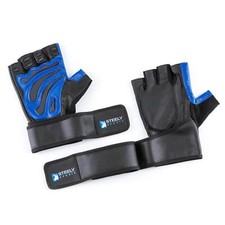 Fitnesshandschuhe mit Bandage Leder - Hanteltraining, Krafttraining, Fitness