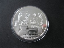Münze Medaille 2010 Deutschland 300 JAHRE PORZELLAN 999er Silberveredelung