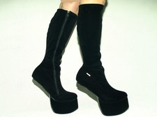 Promotion ! Pony kunstwildleder  41 42 43 44 45 46 47 platform 8cm