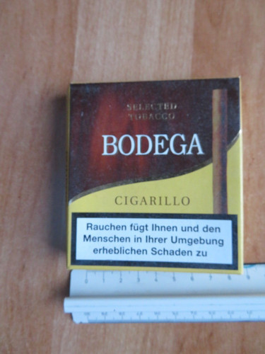 Leere zigarillobox bodega - leere,
