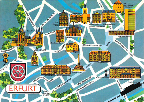 Ddr ansichtskarte postkarte - ansichtskarte,