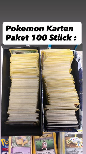 Alte pokemon karten paket 100 - alte,