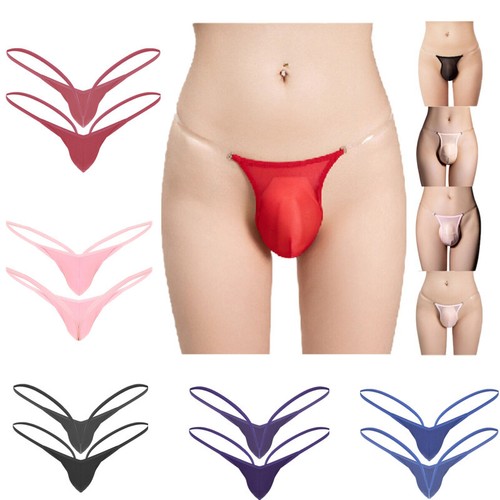 Herren sheer sexy thongs - de,