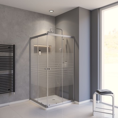 Duschkabine eckeinstieg dusche - eckeinstieg,