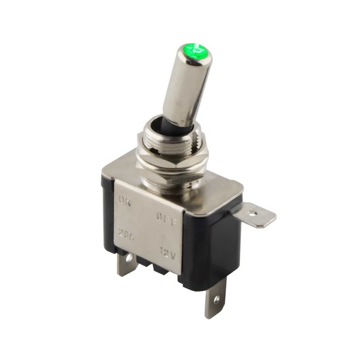 Kippschalter metall led - metall,