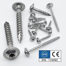 Tellerkopfschrauben Flachkopf