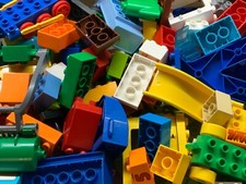 Lego Duplo Konvolut Sammlung Starterpaket min. 1kg mit Steinen, Figuren, Platten
