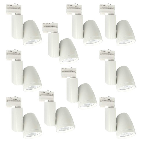 10x led stromschienenstrahler - 10x,