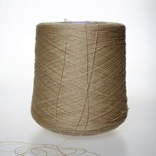 (23,90€/kg) Wolle Camel hellbraun Schurwolle Wolle Garn Stricken Kone /246