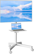 BONTEC Mobiler TV Ständer Auf Rollen Für 23-60 Zoll Plasma/Lcd/Led Fernseher, Tr