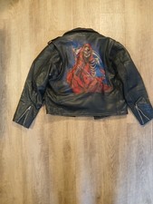 Bikerjacke Lederjacke Airbrush