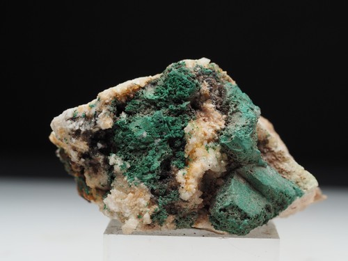 Malachit quarz grube - malachit,, quarz,