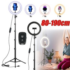 10" LED Ringlicht mit Stativ