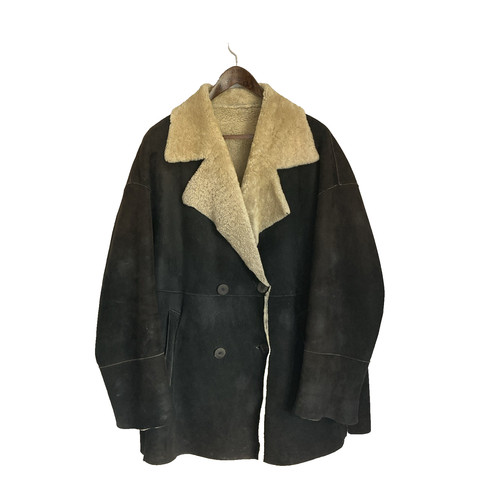 Damen lammfell leder - lammfell,