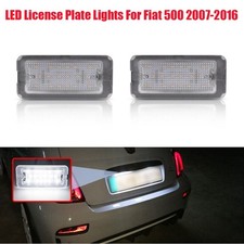 KENNZEICHENBELEUCHTUNG NUMMERNSCHILD PASSEND FÜR FIAT 500 500C ABARTH 2007-2016