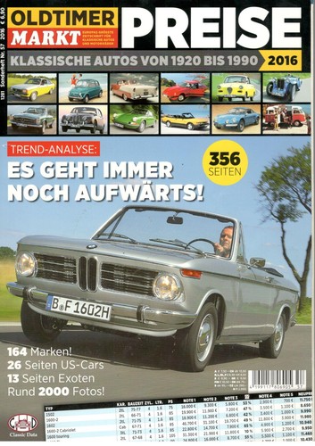 Oldtimer markt sonderheft - oldtimer-,