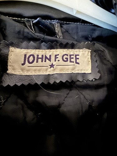 Vintage leder bikerjacke - vintage,