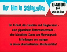 U 4000 - Panik unter dem Ozean ORIG AH-Foto J. Cotten