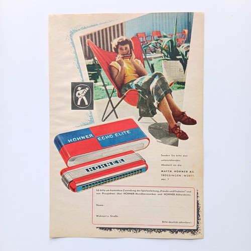 1954 hohner echo elite - hohner,