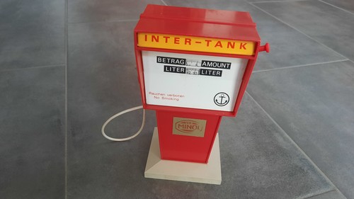 Ddr spielzeug minol zapfsäule - ddr,