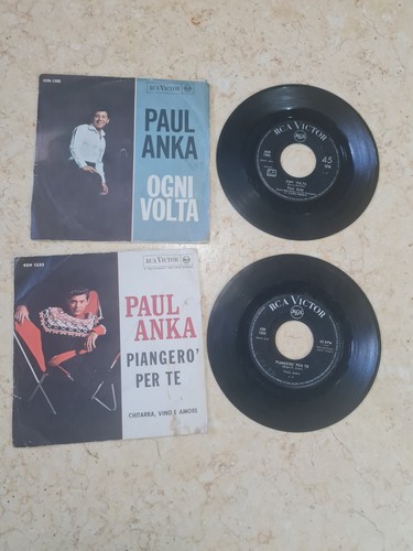 Paul anka runden vinyl lot - paul,