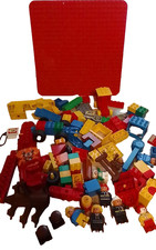 LEGO DUPLO KONVOLUT  CA 1,5  KG  - RESTE  EINZELTEILE Tiere, Menschen, Fahrzeuge