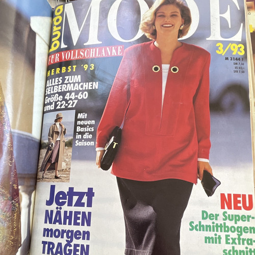 Burda moden herbst 1993 mode - 1993,