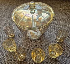 DDR Bowle Service 60er Jahre