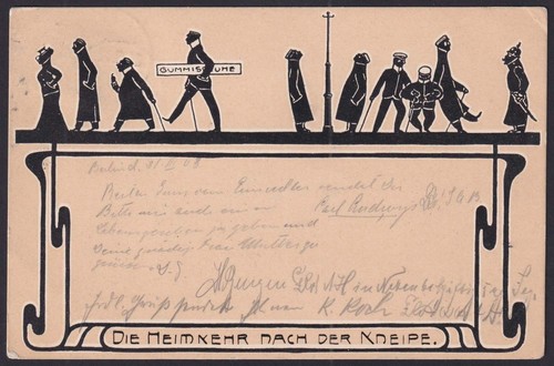 Ansichtskarte scherzkarte die - ansichtskarte,