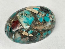Edelstein Opal Style Mineral Cabochon Rund BXB 6