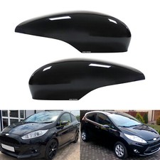 2X SPIEGELKAPPE SCHWARZ