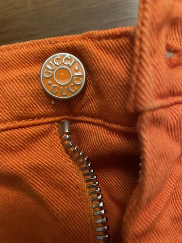 Gucci orange jeans 44 - jeans,