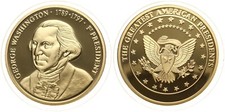Medaille - USA Präsident 1st President George Washington 1789-1797 - America