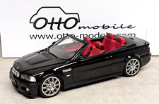 1:18 Otto Mobile BMW M3 E46 Cabrio black OT380 NEU NEW
