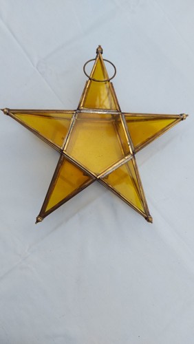 Messing sterne mit farbigen - mit,