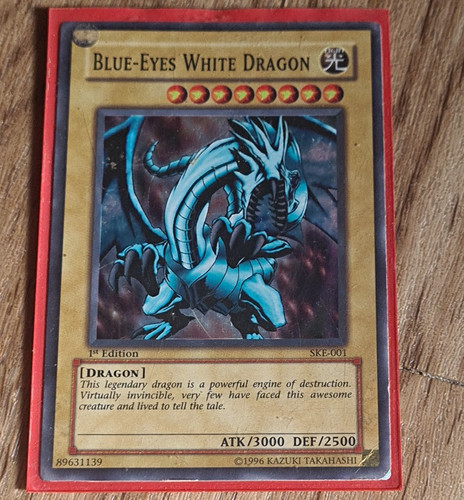 Konami blue eyes - yu-gi-oh!, blue-eyes