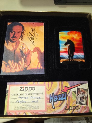 Zippo horse clouds 2003 - clouds,