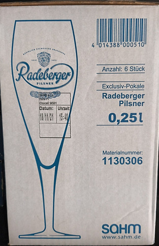 Radeberger pilsner - radeberger,