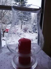 Theresienthal Glas Windlicht