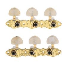 2 Stück klassische Gitarre Stimmwirbel Tuner Mechaniken für 6-saitige Gitarre