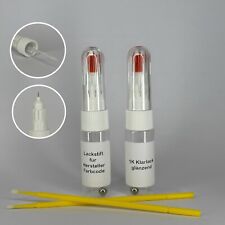 Lackstift Set für Opel 176 / Z176 Switchblade Silver met. mit Klarlack glänzend