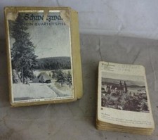 altes Kartenspiel Quartett