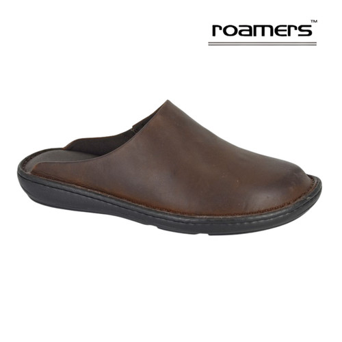 Herren leder roamers clogs - herren,