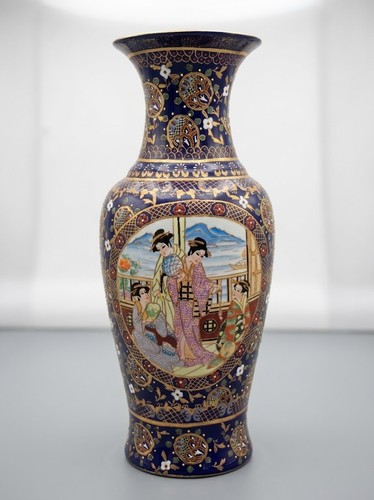 Große japanische satsuma vase - japanische,