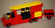Lego® 693 City Nostalgie Feuerwehr Leiterwagen mit Figuren