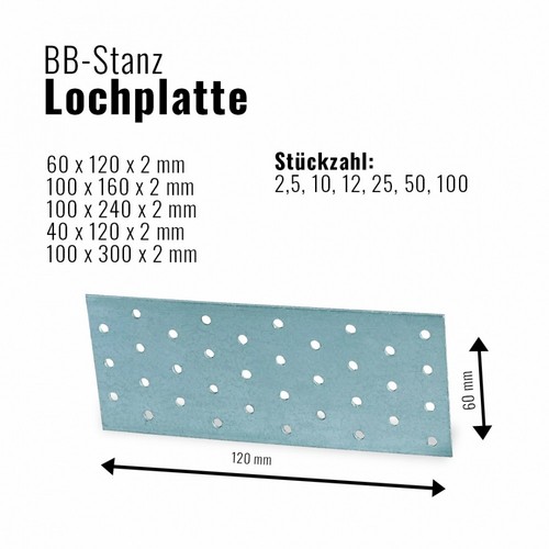 Stanz lochplatte - bb,