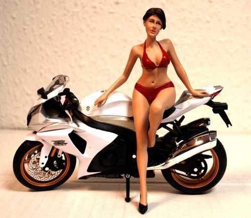 American diorama 38374 biker - american,