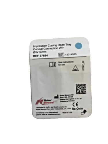 Impresion coping open tray - impresion,
