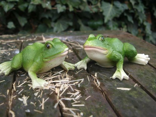 Frosch deko figur frösche - frösche,