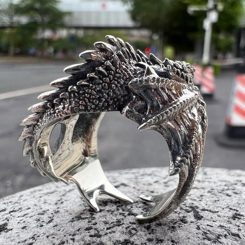 Vintage drachen ring - drachen, gothic